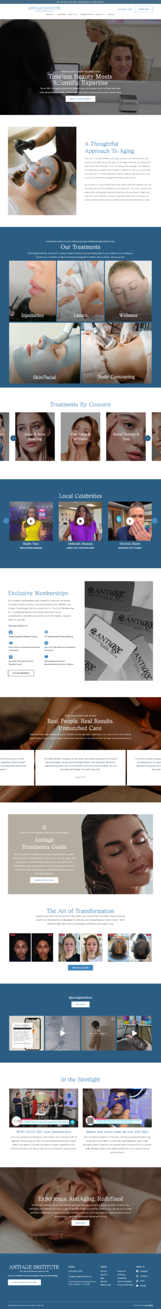 Anti-Age Institute Website